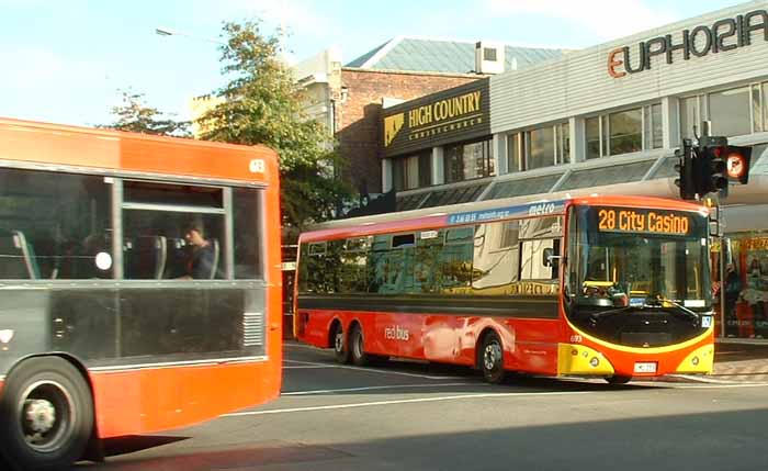 Red Bus MAN 17.223 Designline 693 & SL202 CI 613